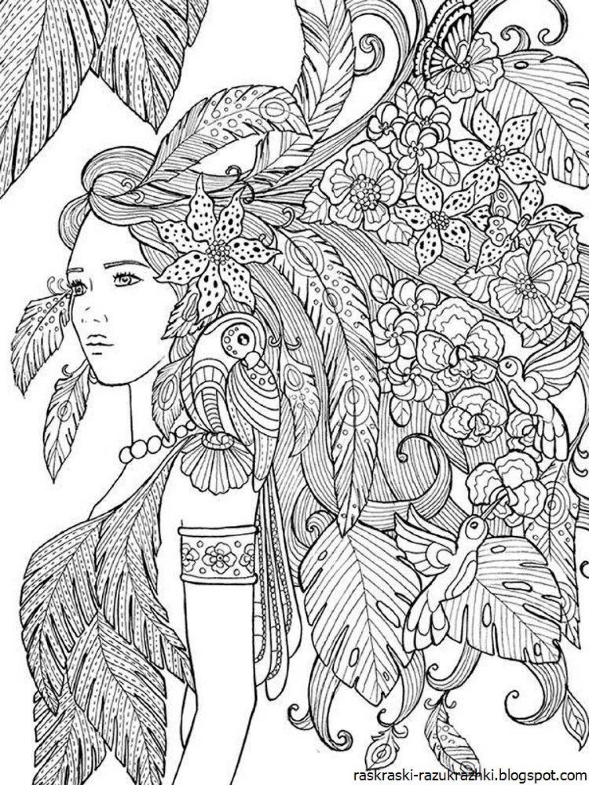 Amazing coloring book for all adults