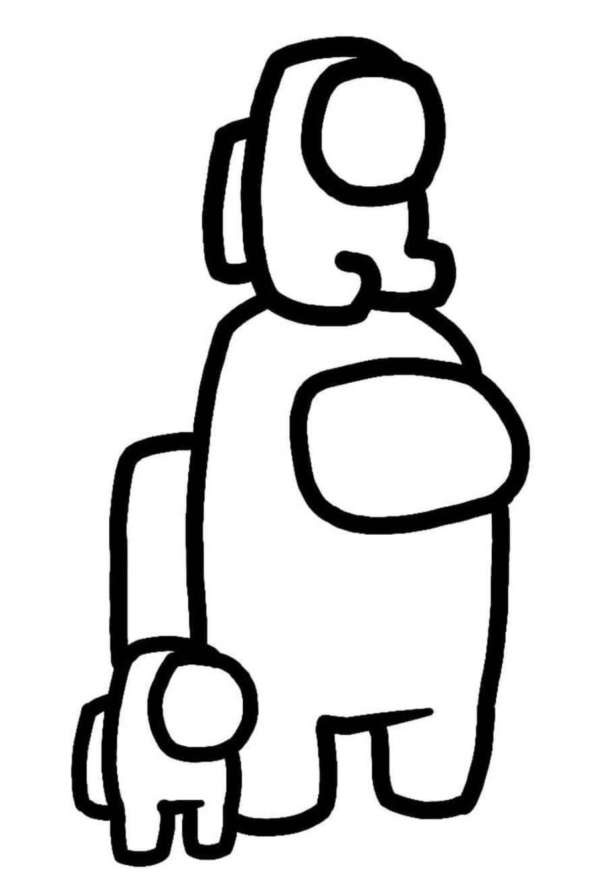 Coloring Pages Amogus 38 Pcs Download Or Print For Free 1956