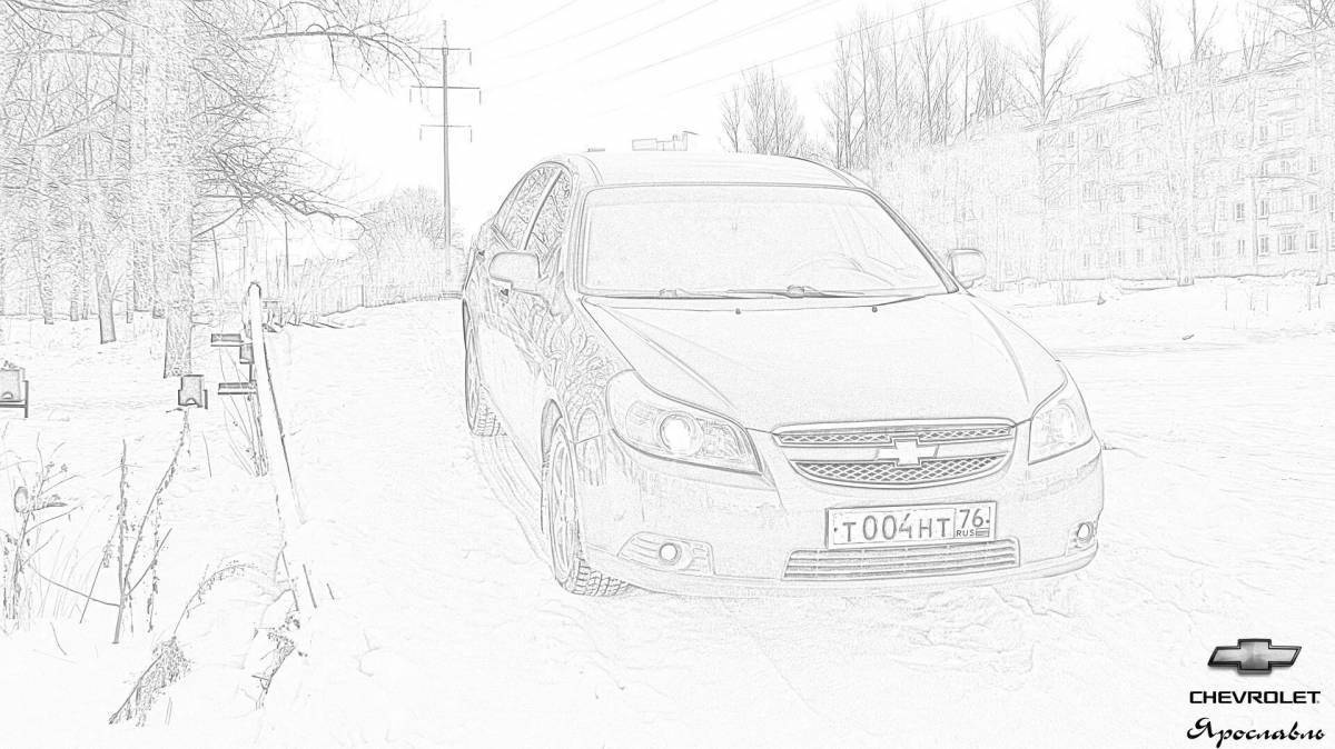 Шевроле Круз Разукрашки - 70 фото