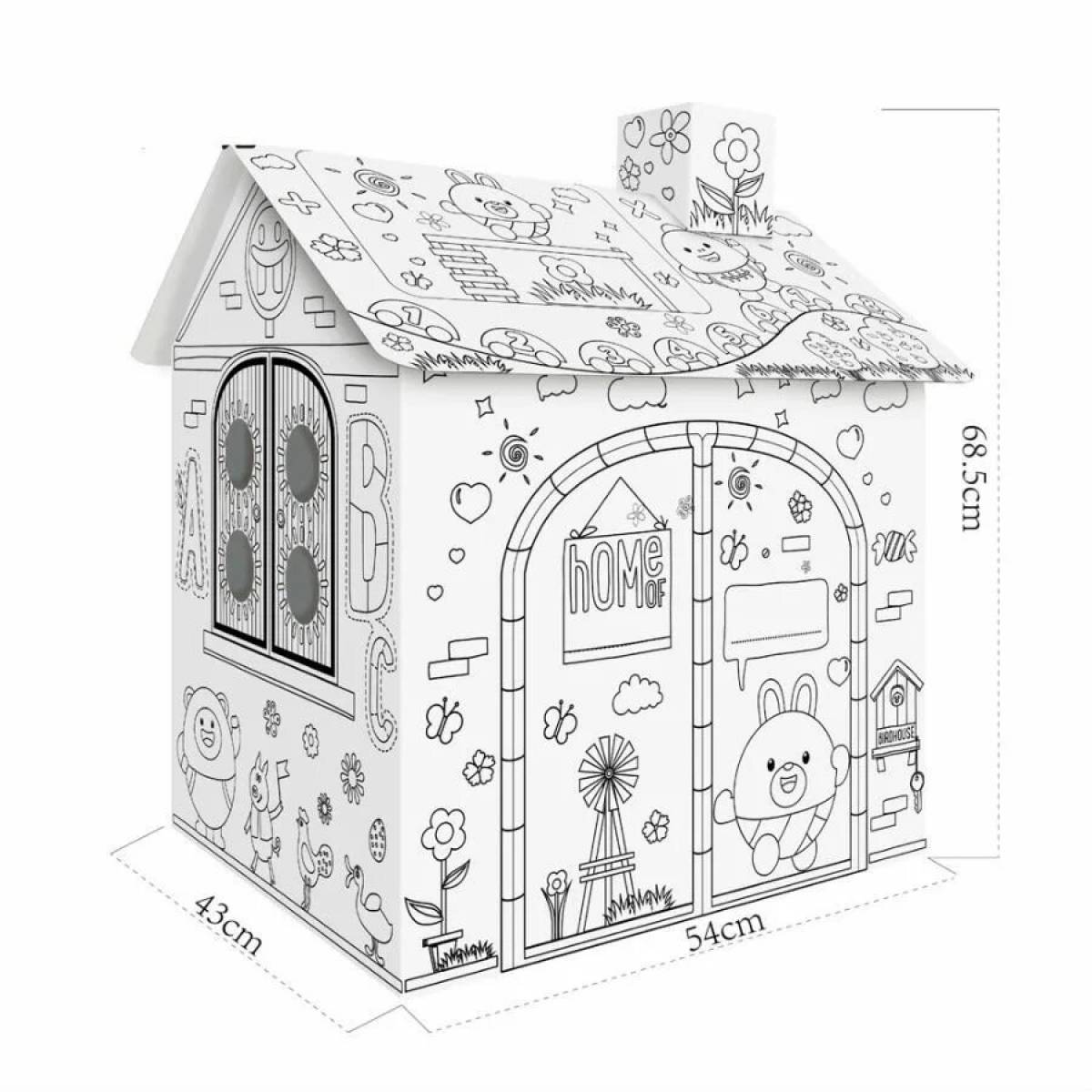Regal junland house coloring book