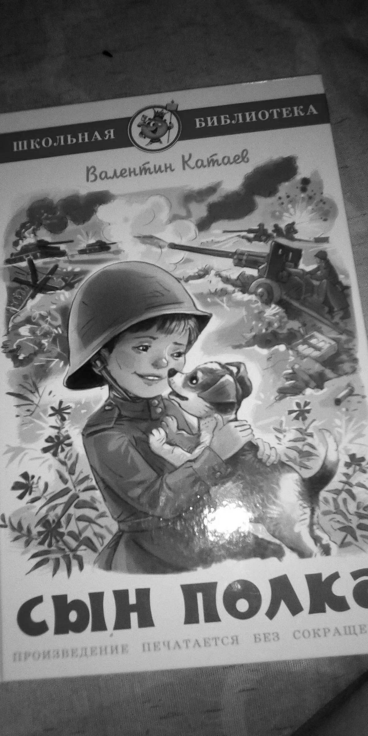 Exciting son of the regiment coloring book