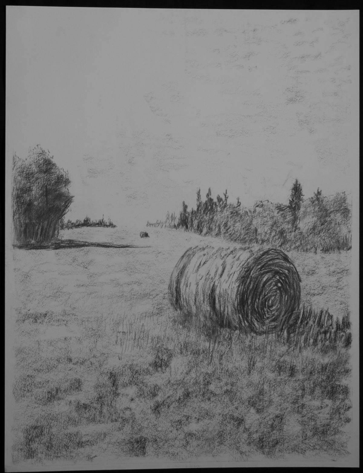Green haystack