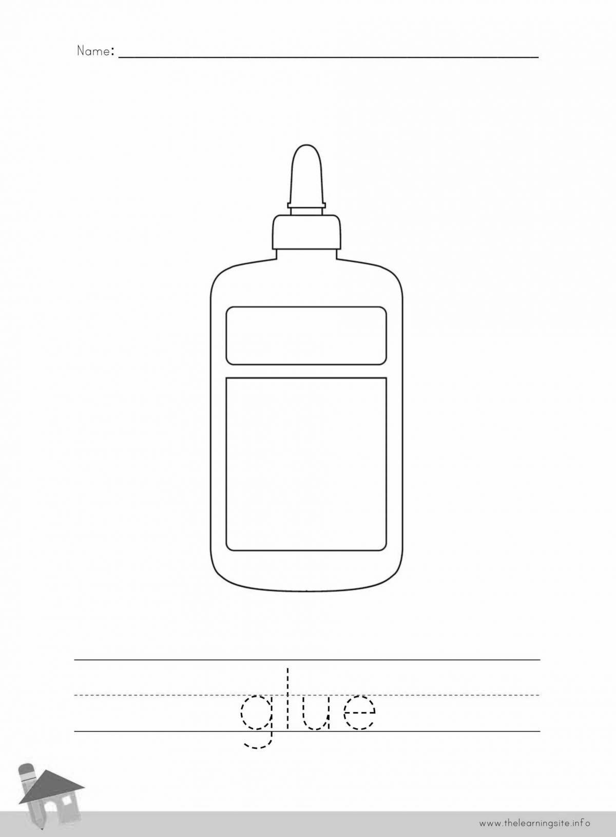 Glitter Coloring Pencil