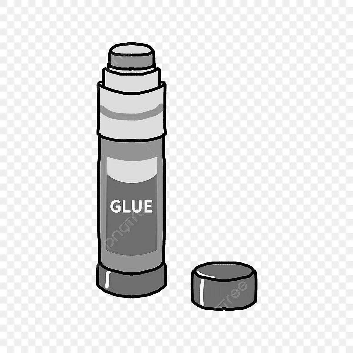 Elegant Coloring Glue Stick