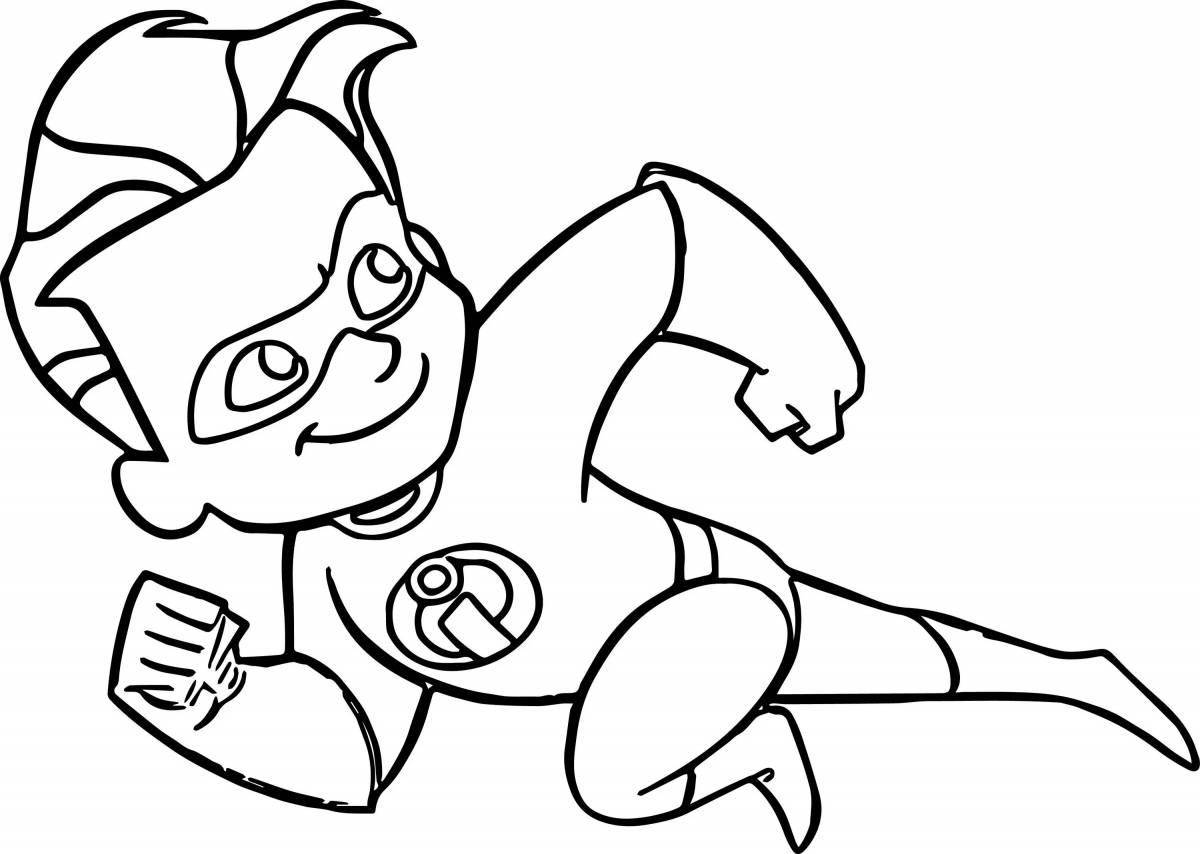 Gorgeous incorrigible ron coloring page