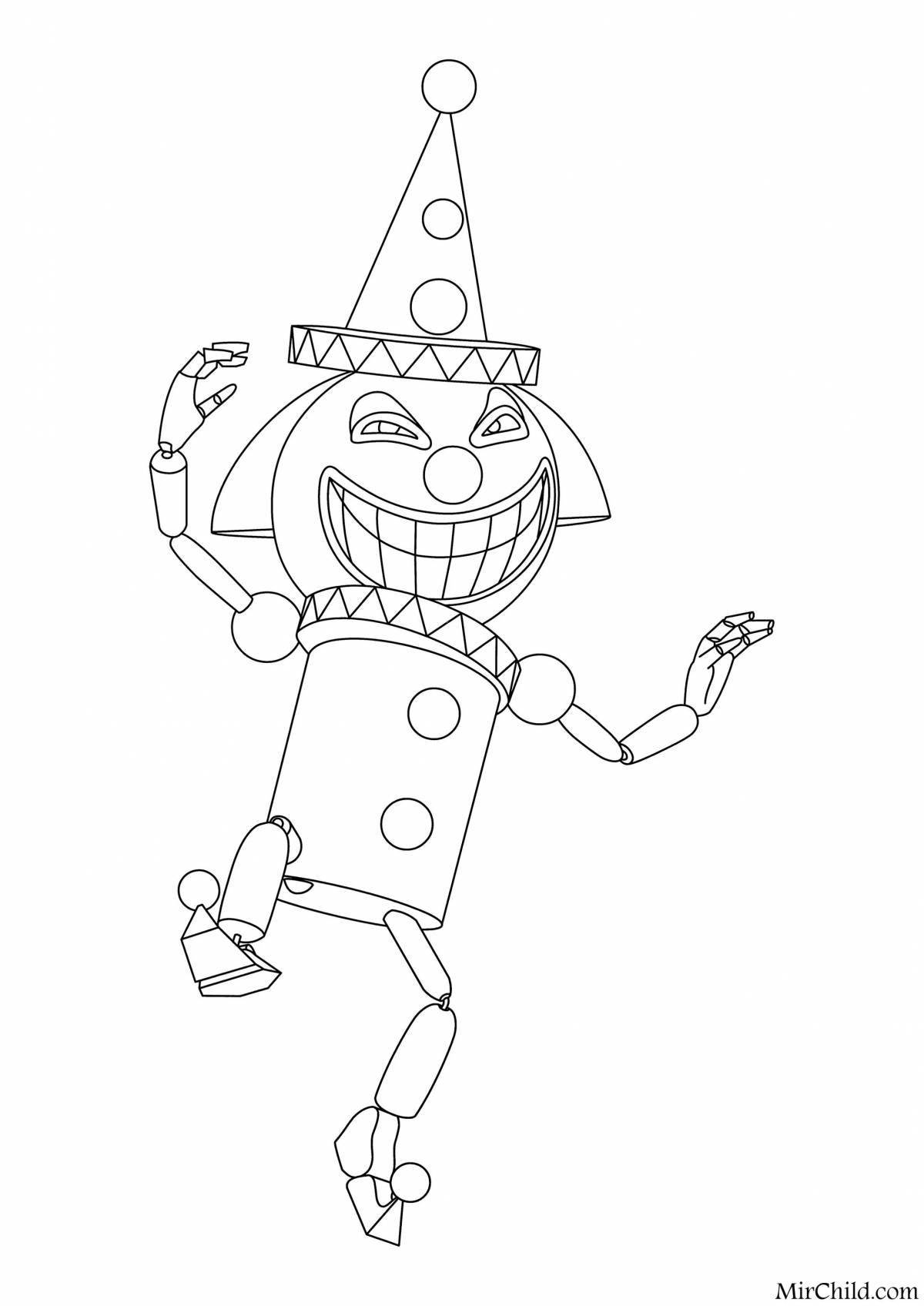 Iron woodman's bright coloring page