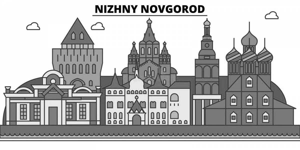 Coloring radiant nizhny novgorod