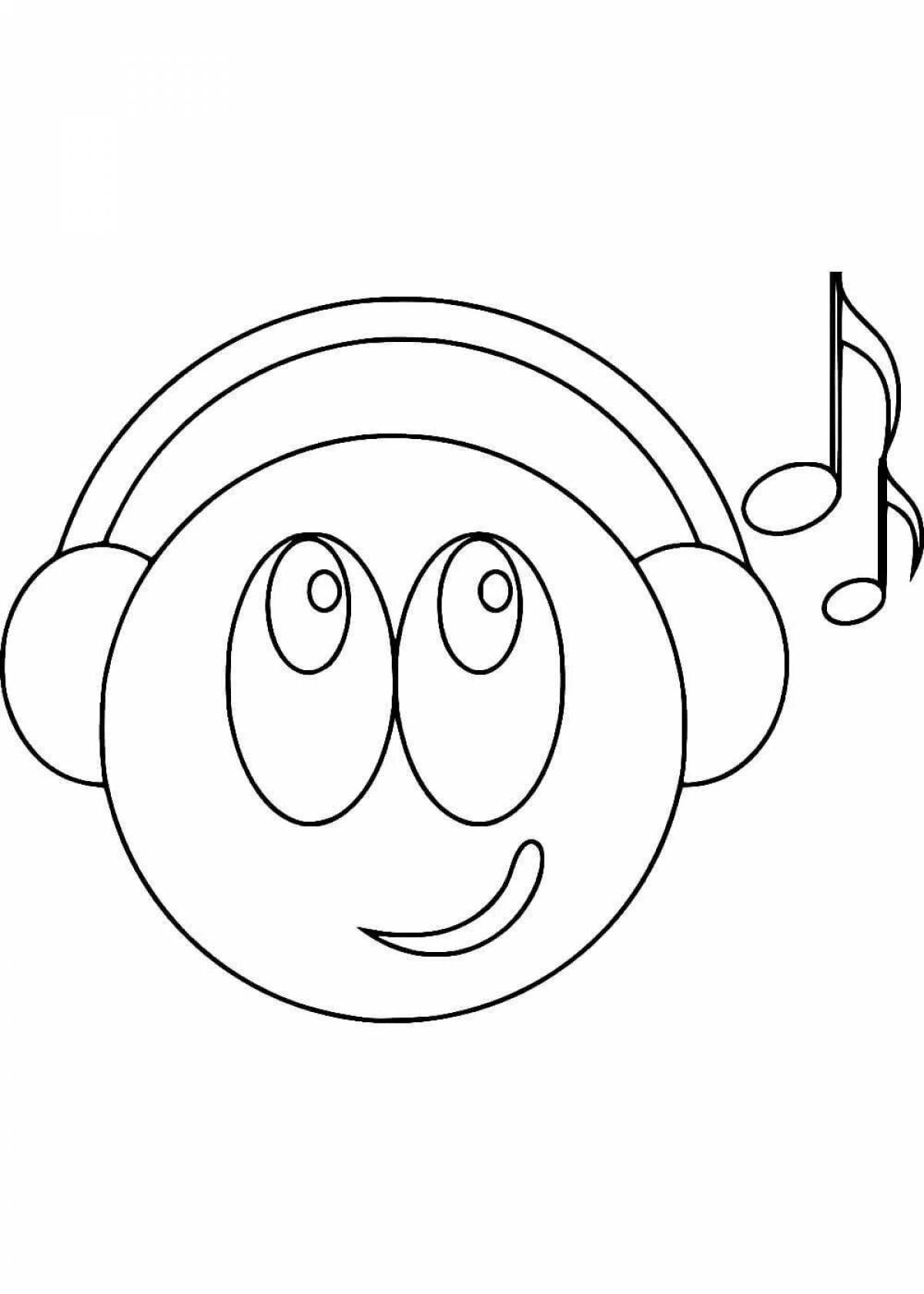 Sunny coloring good mood