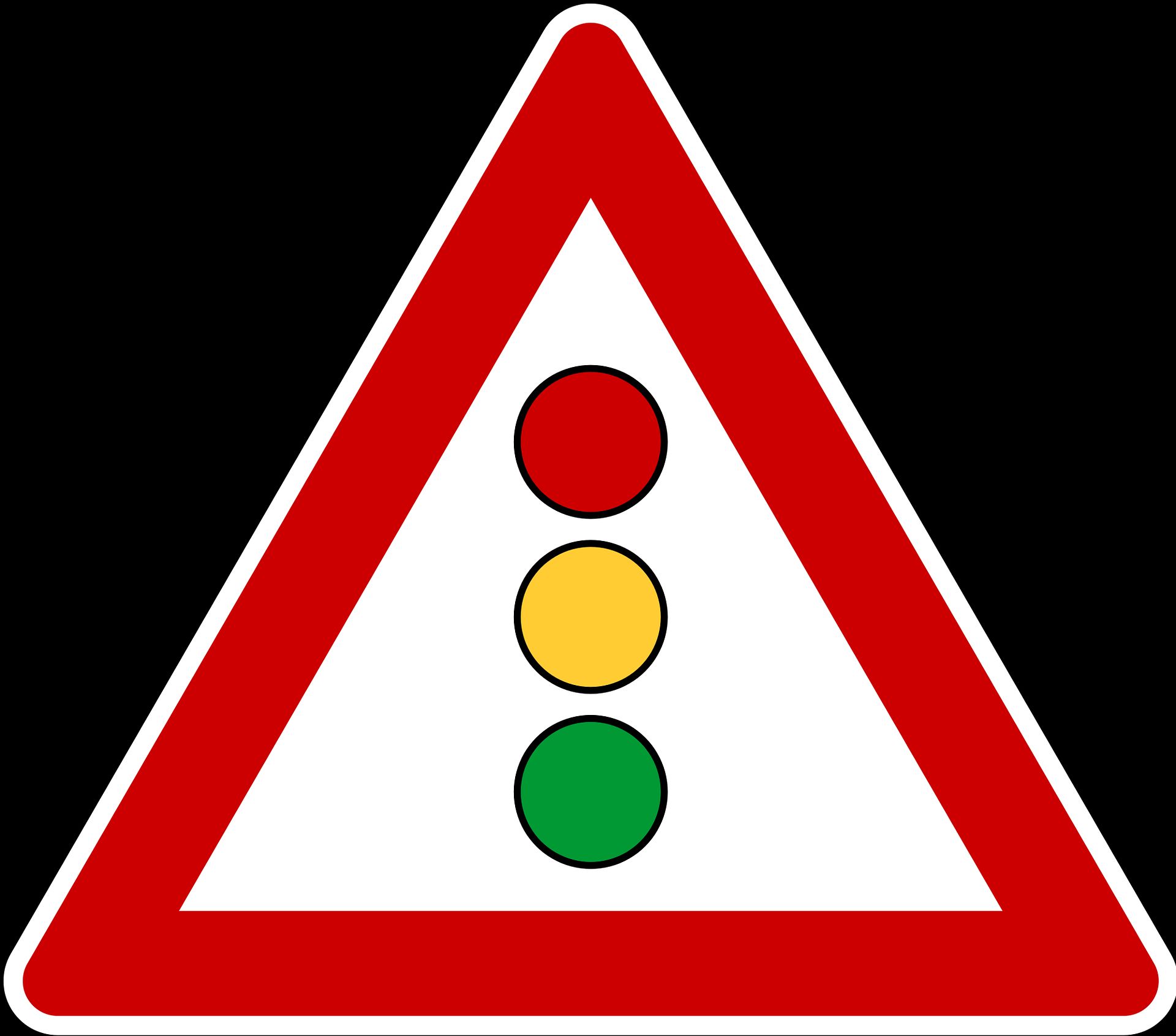 Sign traffic light #4