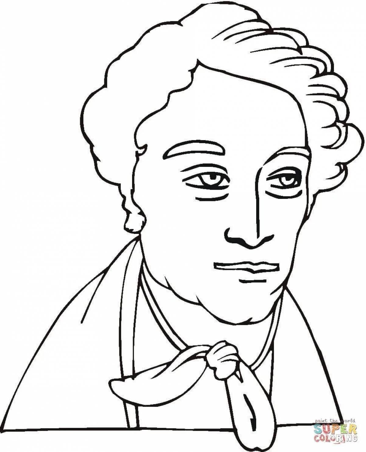 Portrait of Pushkin #6