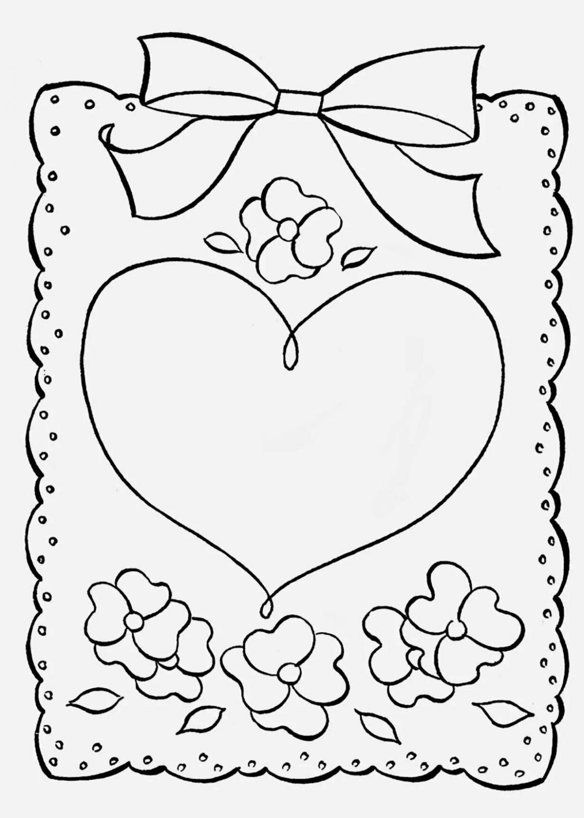 Holiday coloring book for grandma