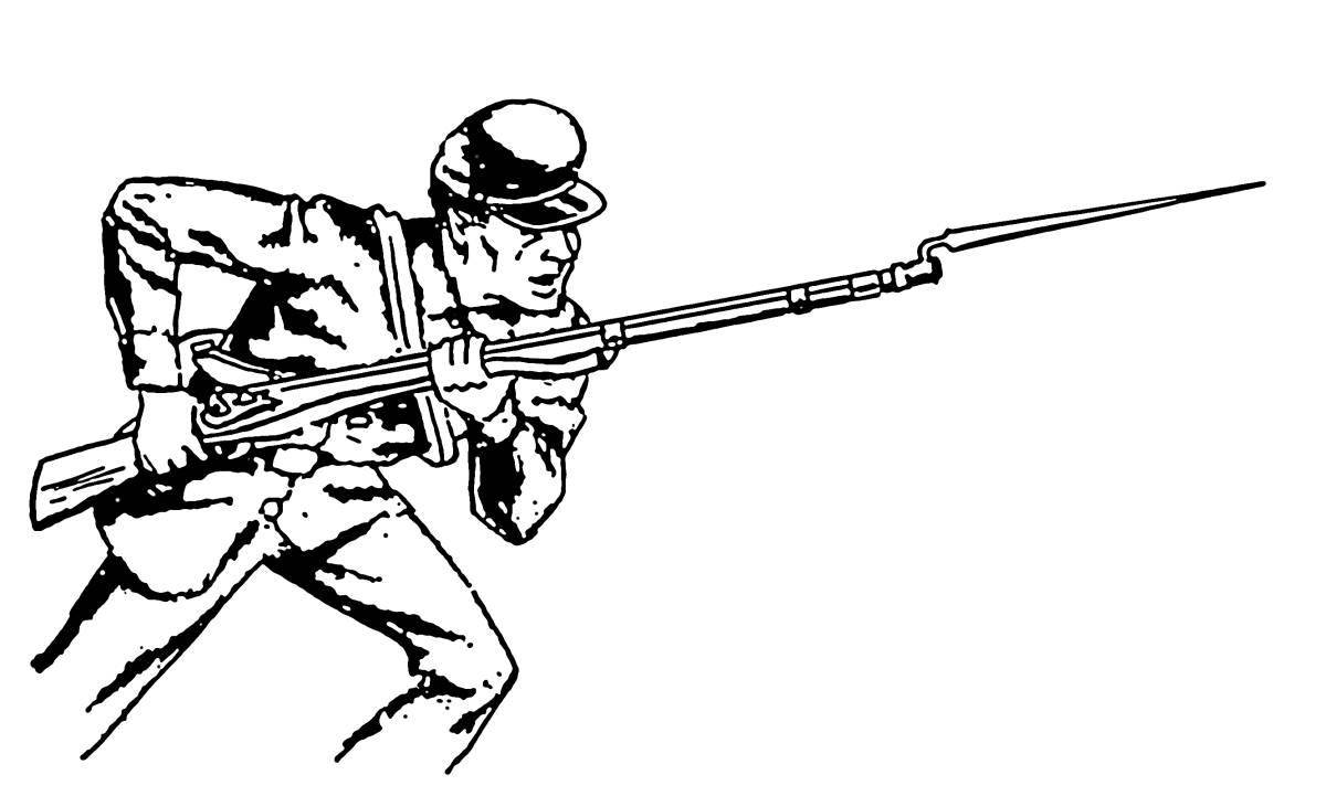 Dazzling military weapon coloring page