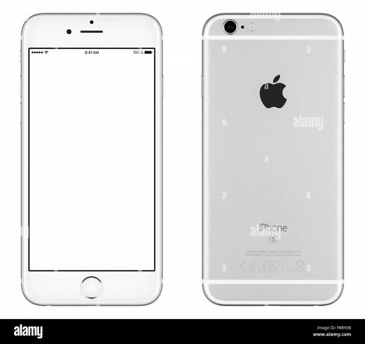 Awesome iphone 7 coloring book