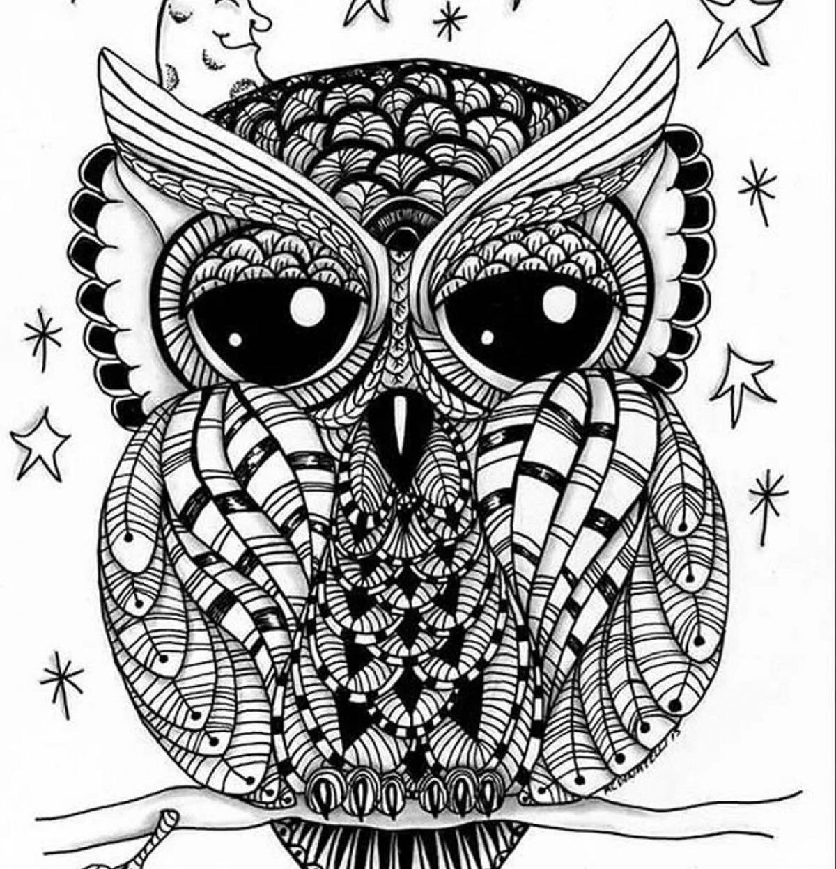 Complex owl #1