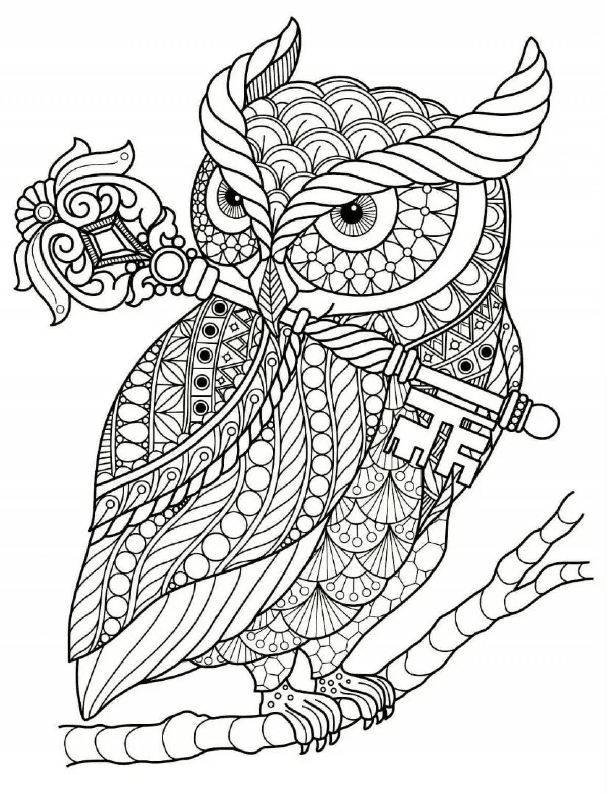 Complex owl #4