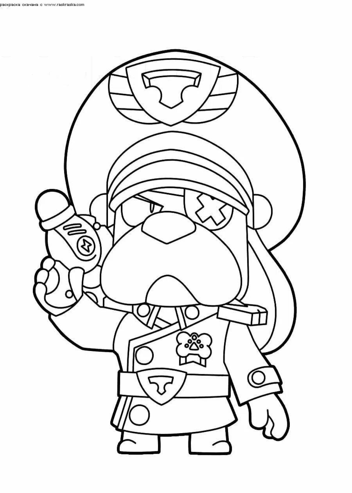 Amazing Fighters Icon Coloring Page