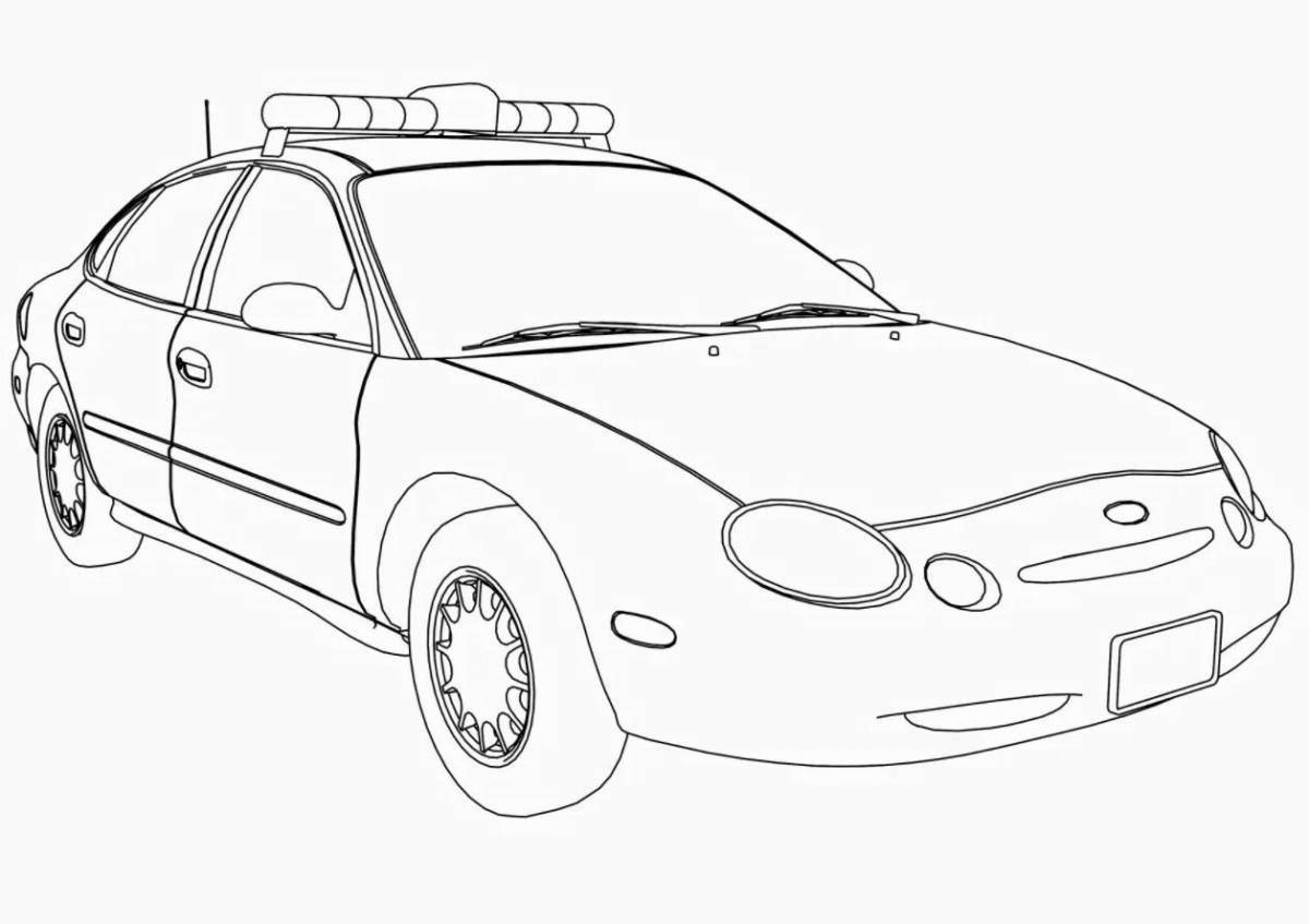 Nice ford mondeo coloring book
