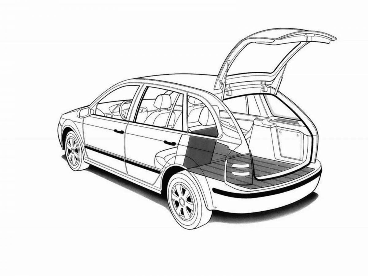 Sweet coloring skoda kodiak