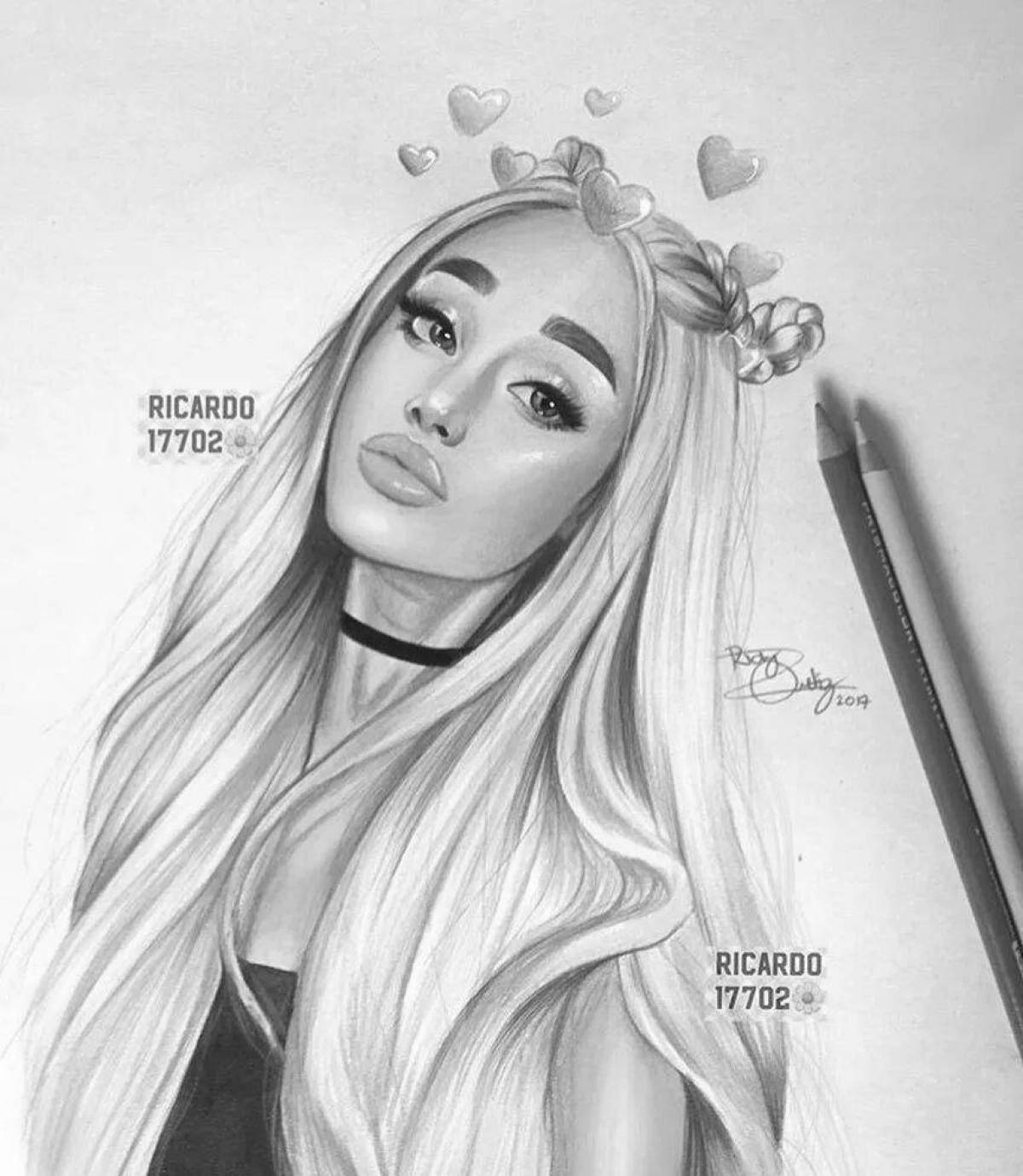 Bright olga buzova coloring