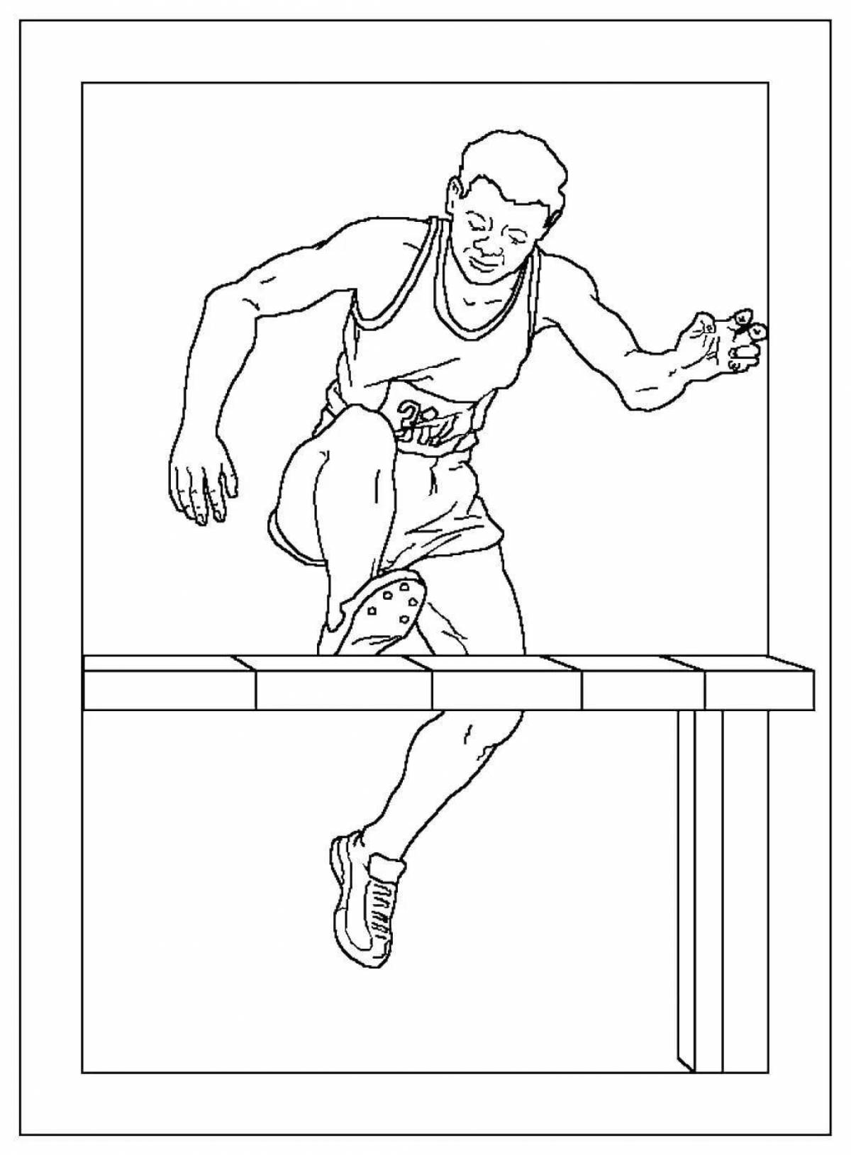 Рисунок спортсмена. Раскраска: спортсмены. Раскраски спортсмены в движении. Рисование спортсмена. Человек и спорт раскраска.