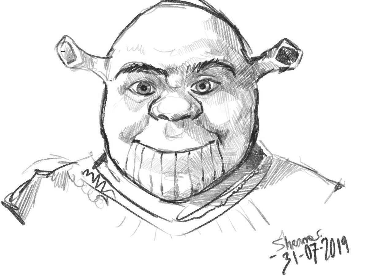 Shrek face #3