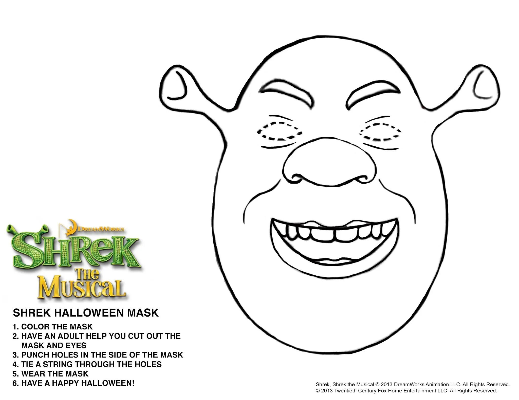 Shrek face #8