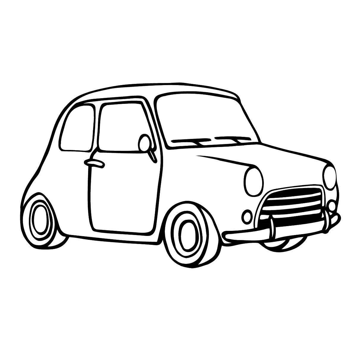 Violent coloring spark