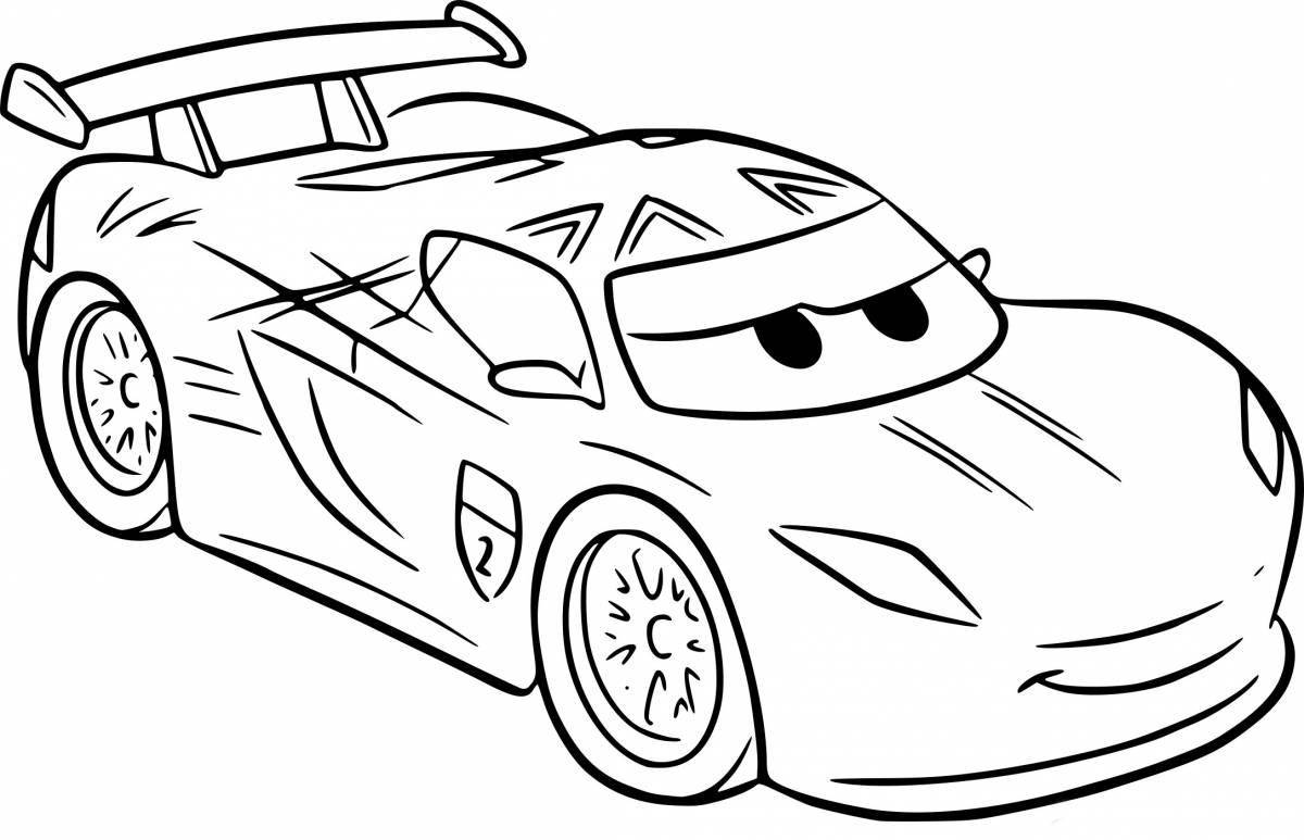 Beautiful coloring spark