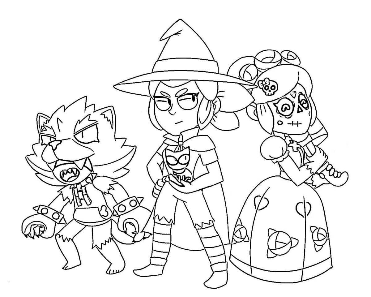 Photo Gorgeous Bad Container coloring page