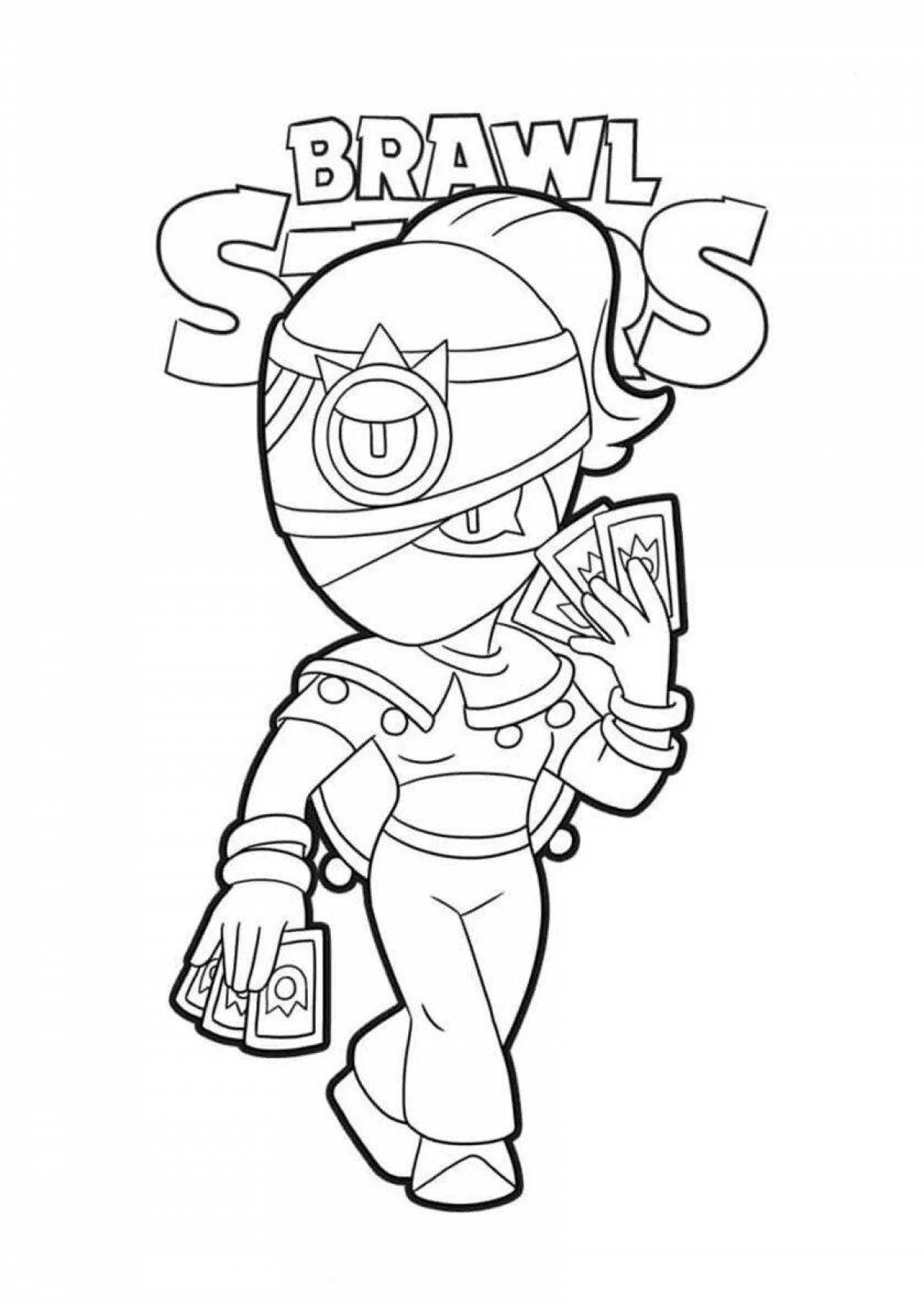 Lovely bad container coloring page