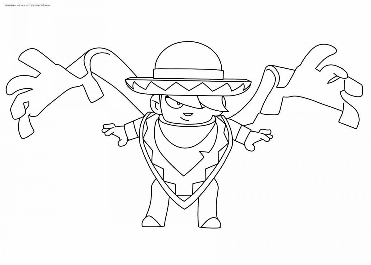 Animated bad container coloring page