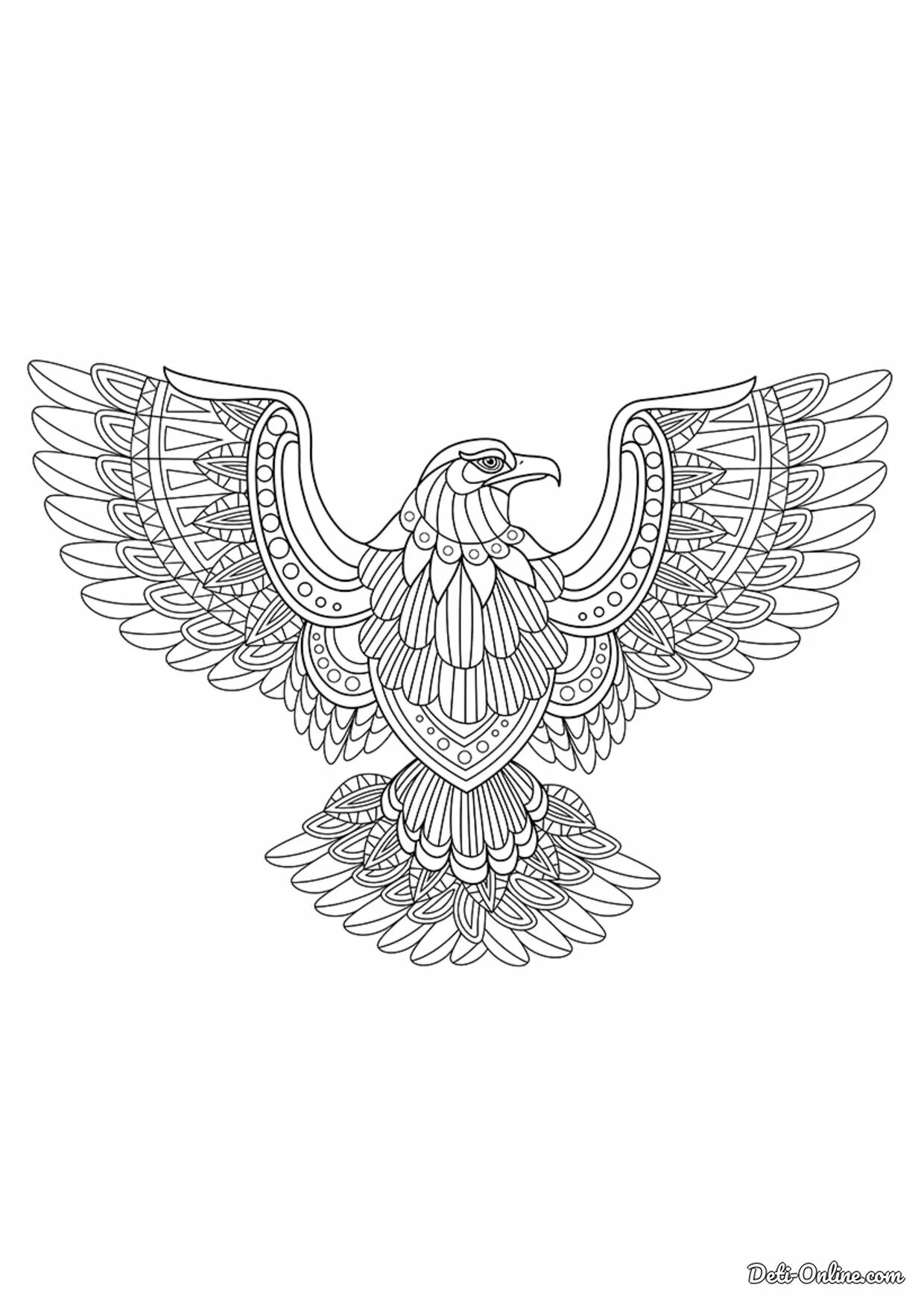 Antistress eagle #8