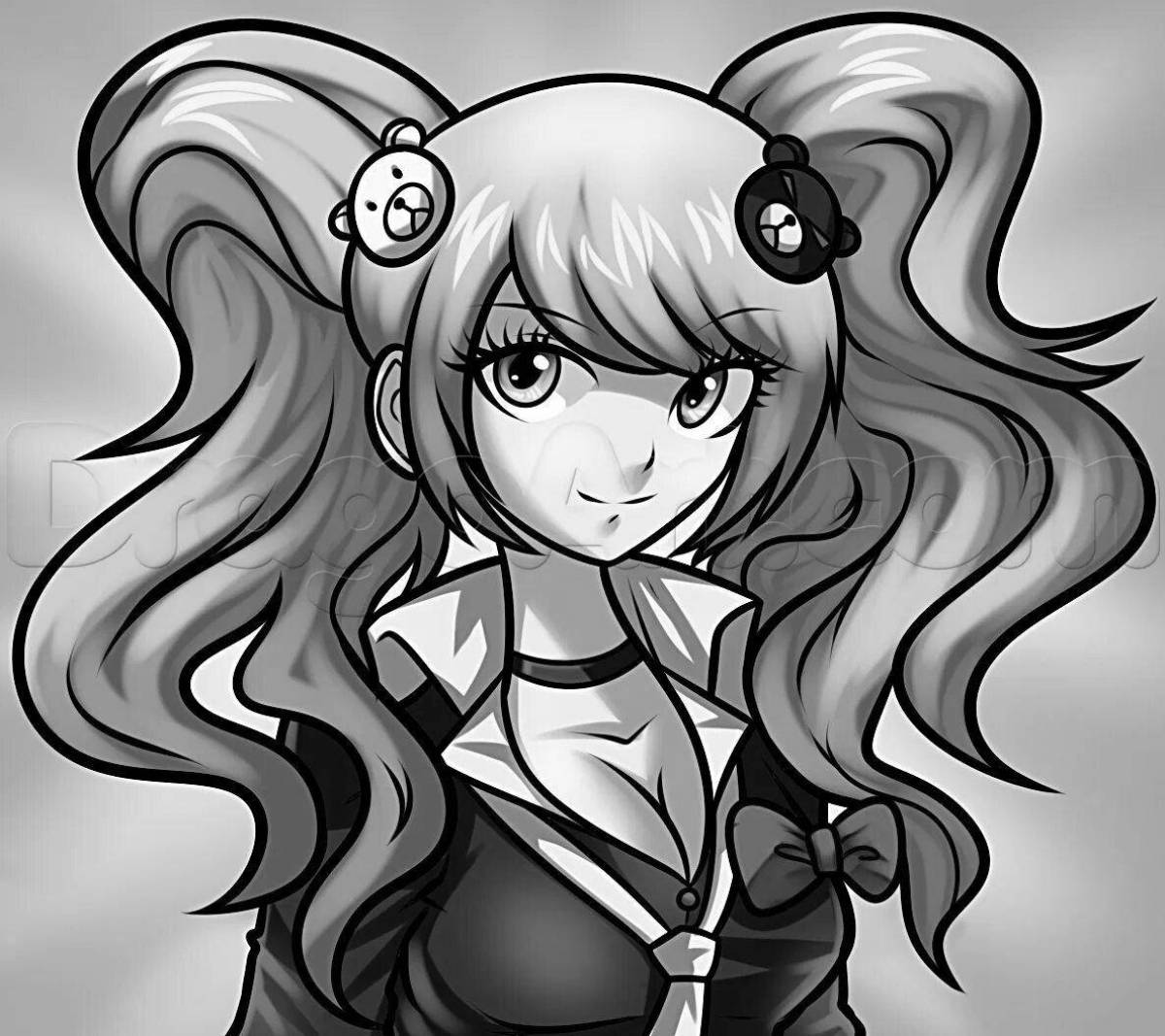 Coloring junko enoshima