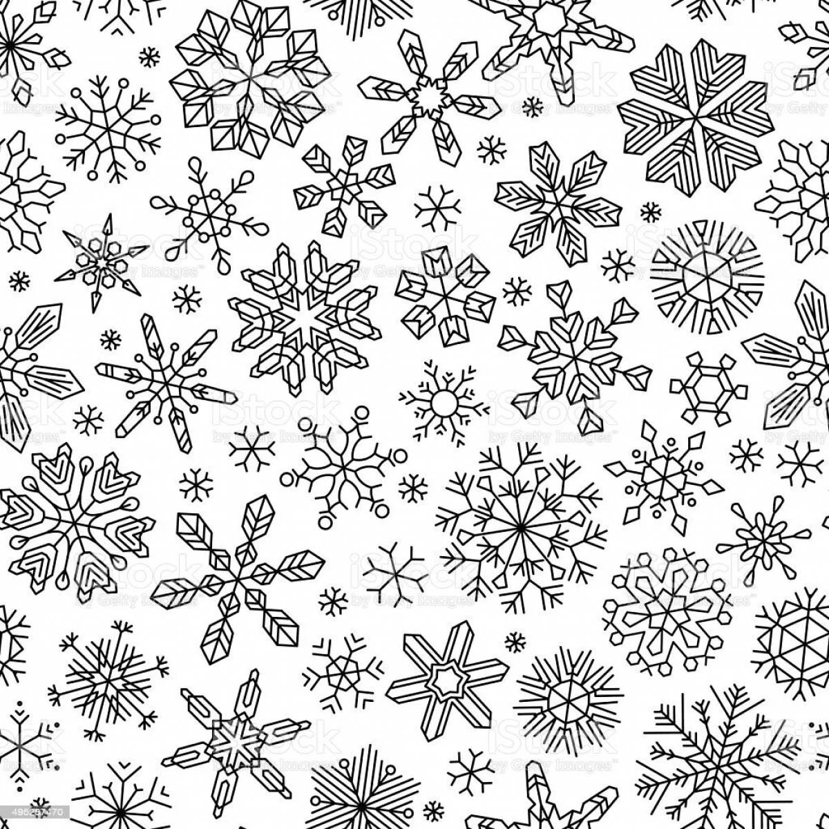 Live coloring christmas background