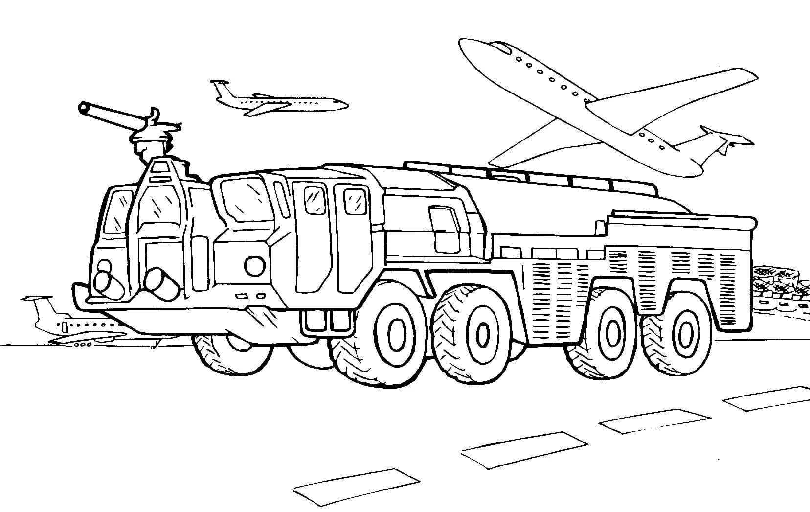 Coloring unique firefighting equipment