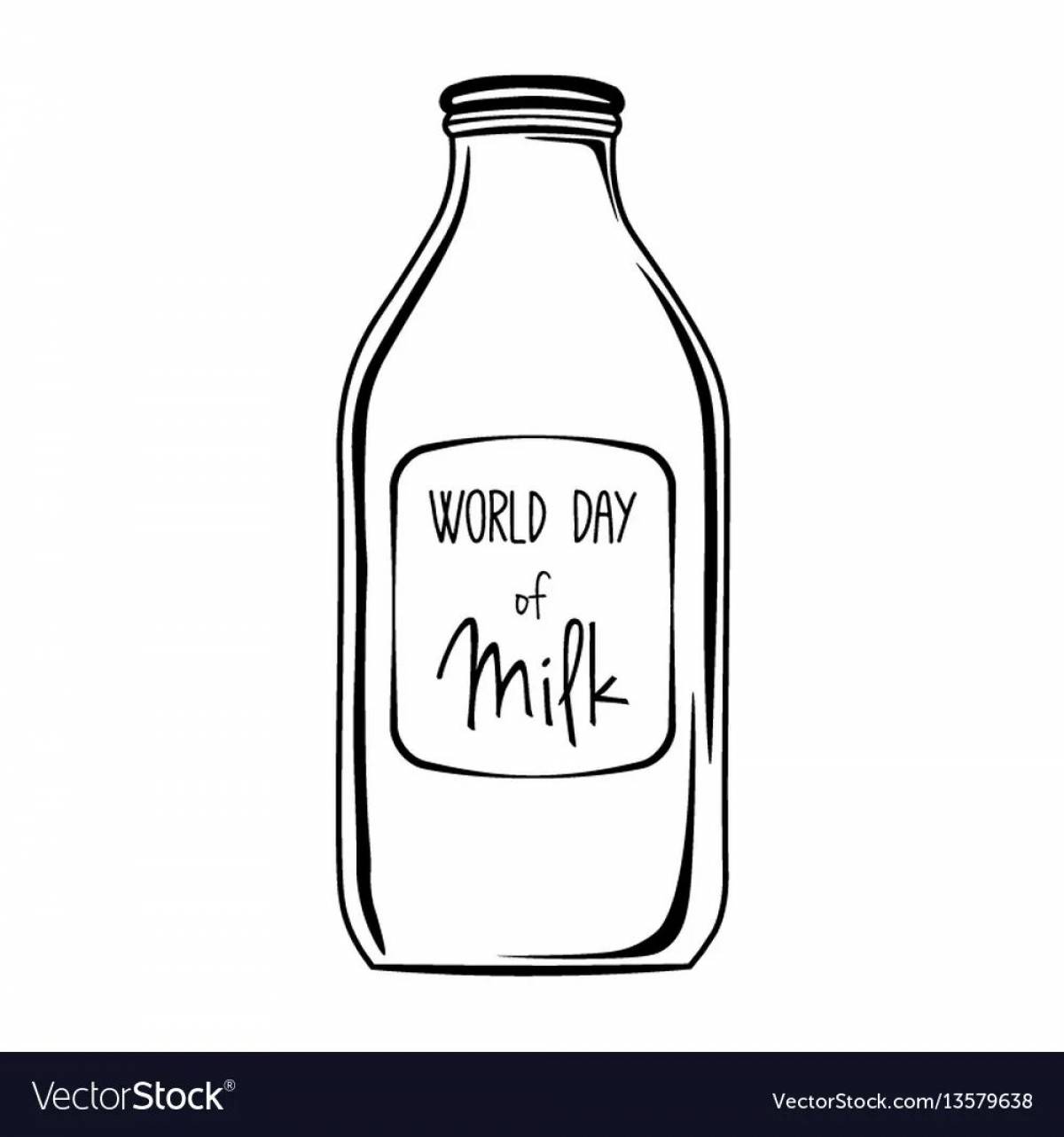 Бутылка молока #2
