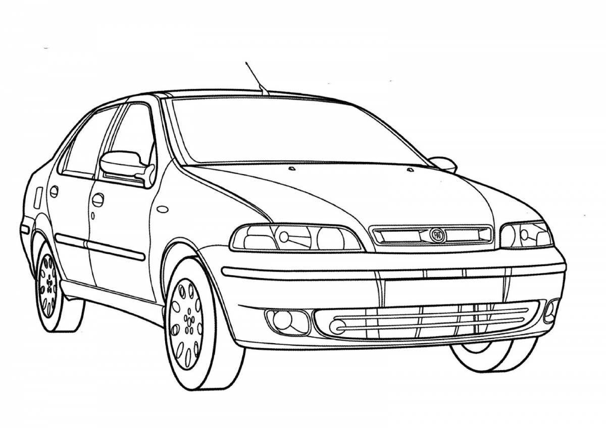 Fun coloring daewoo matiz