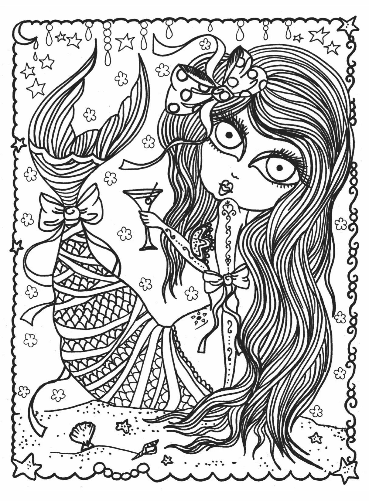 Complex mermaid #5