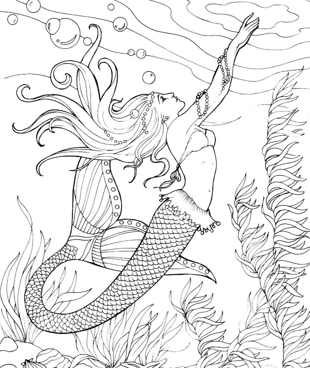 Complex mermaid #6