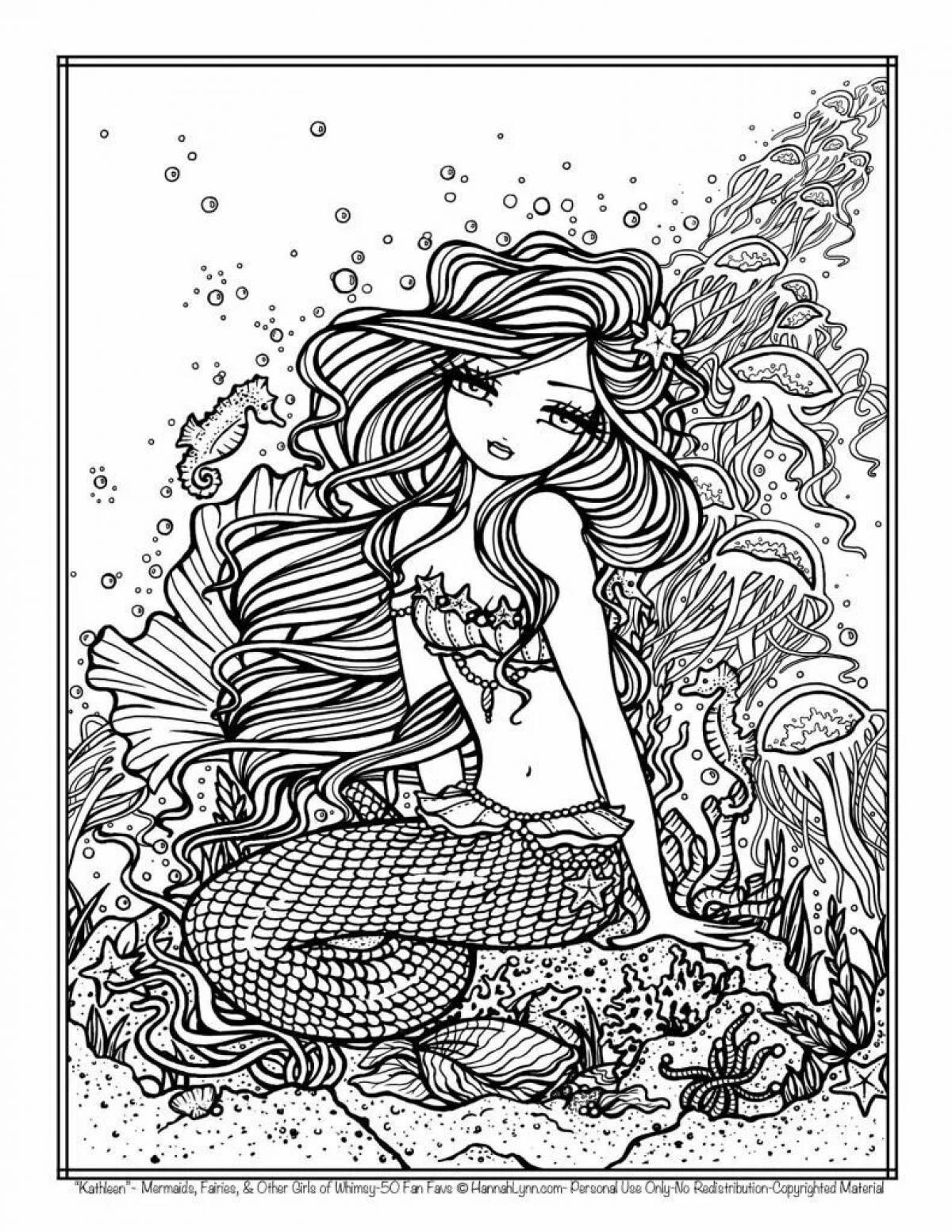 Complex mermaid #8