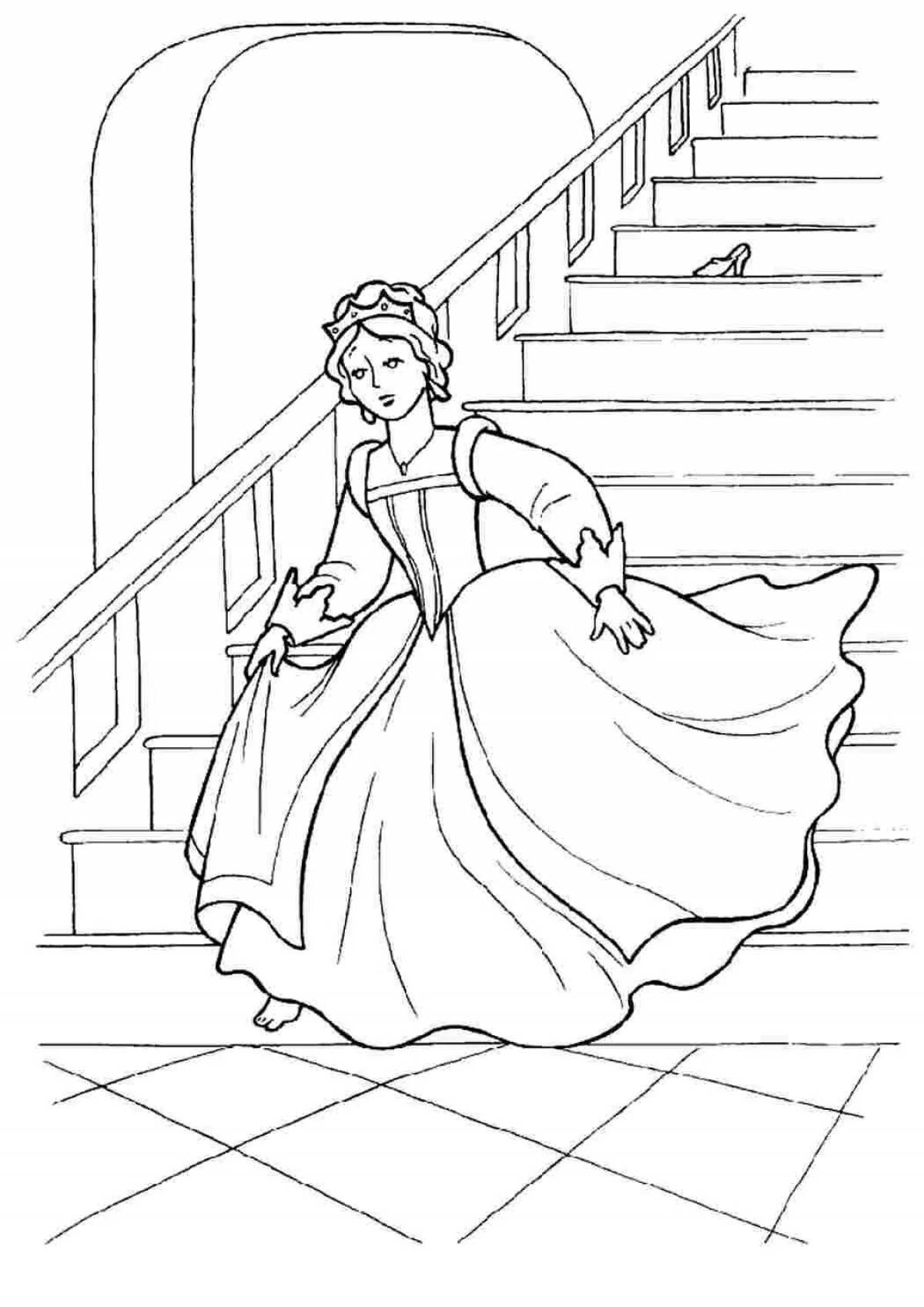 Fun coloring Cinderella