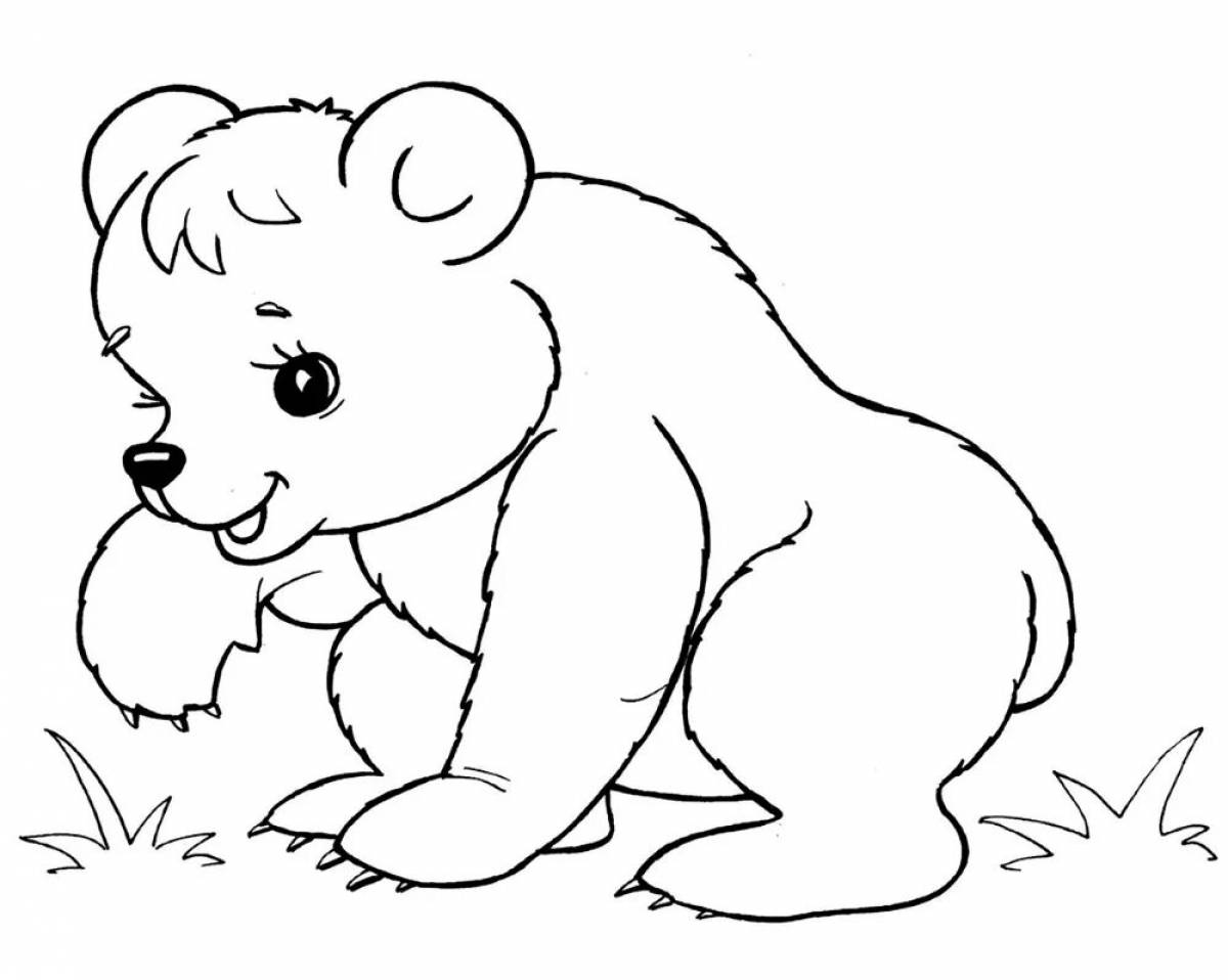 Детская медведь #12