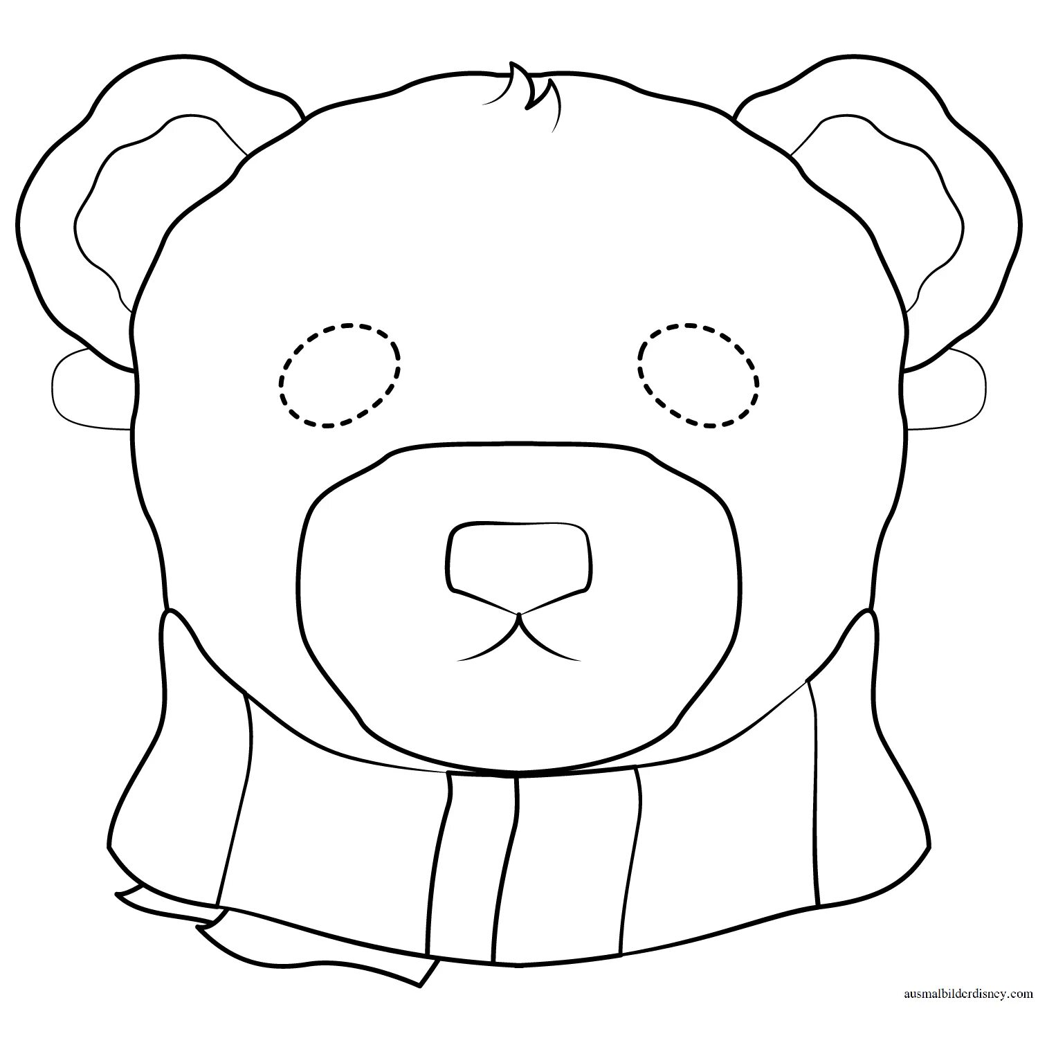 Лицо медведя #3