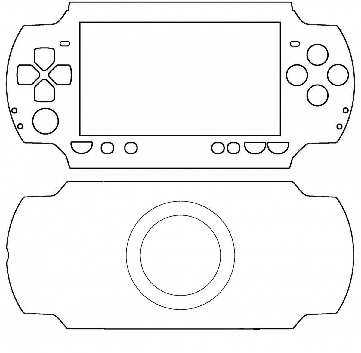 Sony playstation dynamic coloring