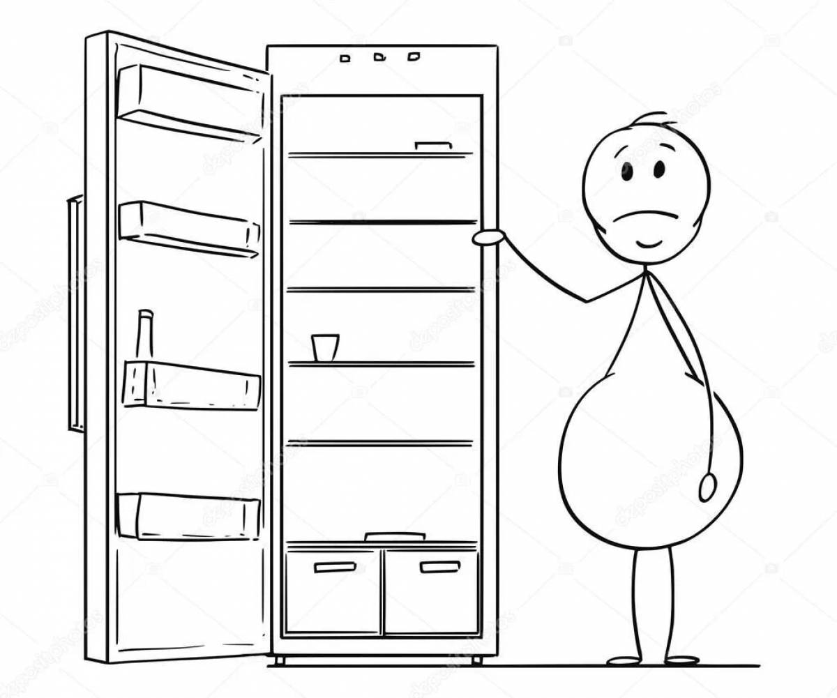 Пустой холодильник #2