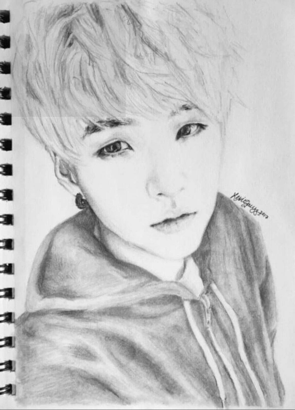 Charming cabin boy coloring