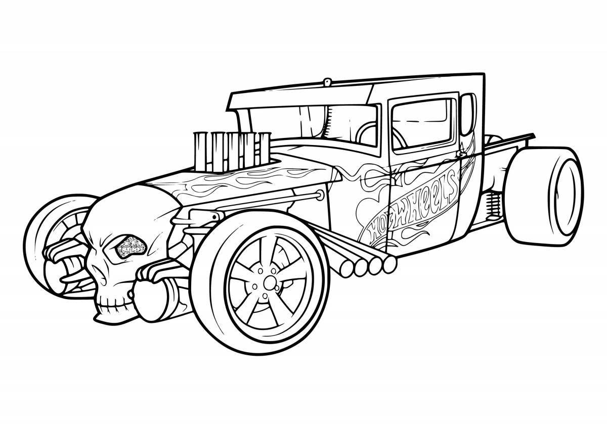 Tamper coloring page