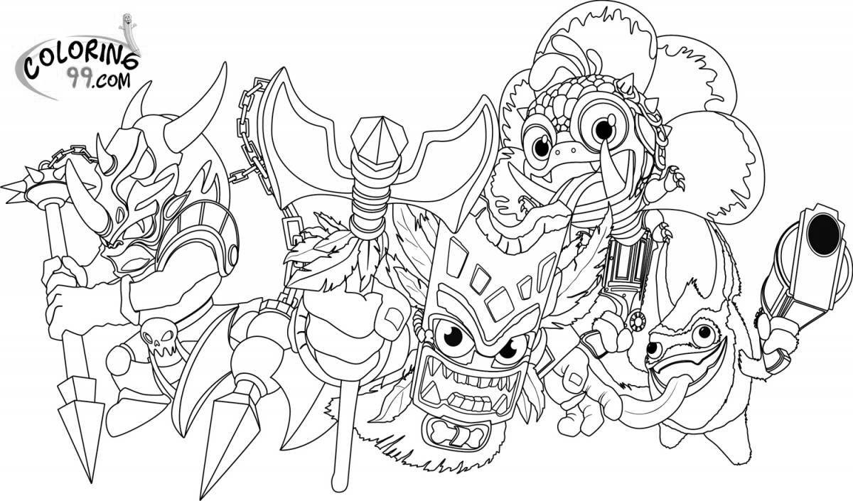 Cute gujitsu tairo coloring page