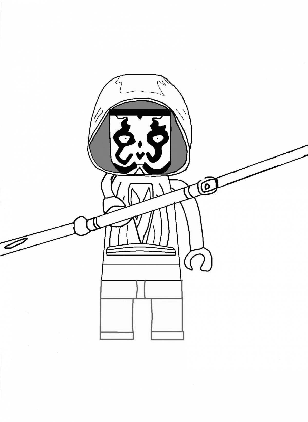 Photo Exquisite darth maul coloring