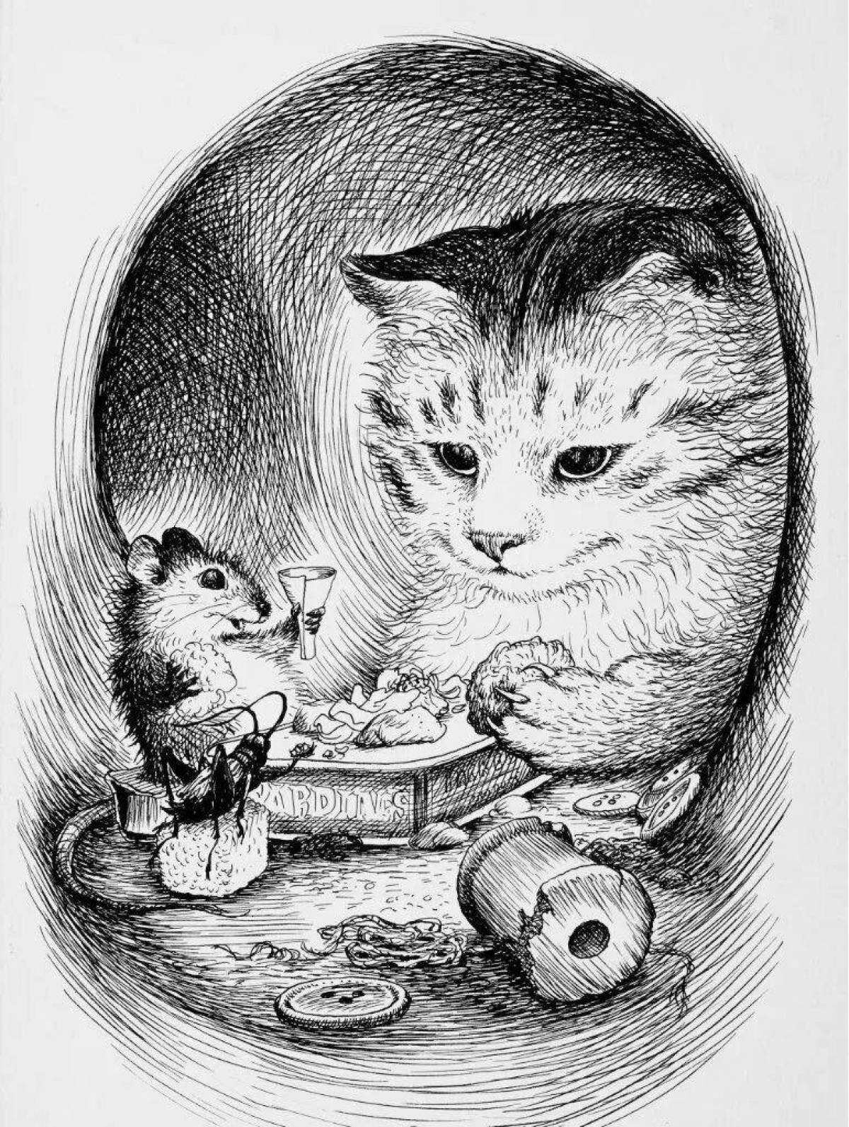 Chubby kitten coloring pages fat kitten